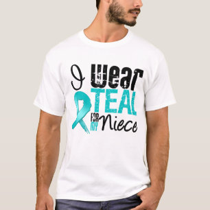 Ich trage Aquamarines Band für meine Nichte T-Shirt