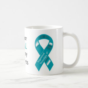 Ich trage aquamarines für meine Patienten-Tasse Kaffeetasse