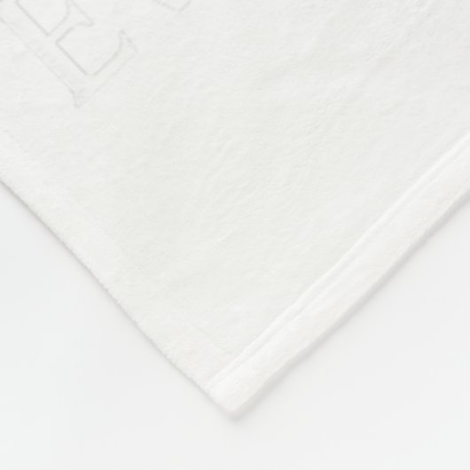 Ich trage Aquamarines und Lila Selbstmordbewusstse Fleecedecke (Ecke)