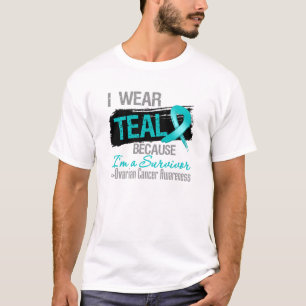 Ich trage aquamarines, weil ich ein T-Shirt