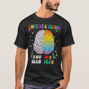 Ich trage Blau für Autismus Sensibilisierung für e T-Shirt