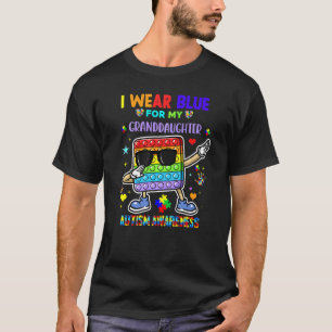 Ich trage Blau für das Autismusbewusstsein meiner T-Shirt