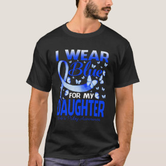 Ich trage Blau für die Palsy-Sensibilität meines T T-Shirt