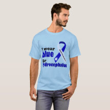 Ich trage Blau für Hydrocephalus