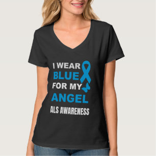 ICH TRAGE BLAU FÜR MEIN ANGEL ALS AWARENESS T-Shirt