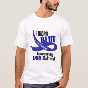 Ich trage Blau für mein Vater 33 T-Shirt