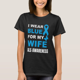 ICH TRAGE BLAU FÜR MEINE EHEFRAU ALS AWARENESS T-Shirt