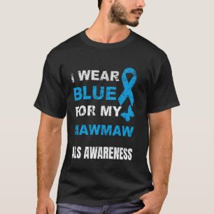 ICH TRAGE BLAU FÜR MEINE OMA ALS AUFKLÄRUNG T-Shirt