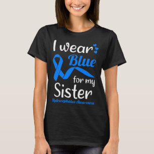 Ich trage Blau für meine Schwester für das Bewusst T-Shirt
