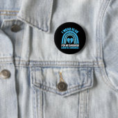 Ich trage Blau für meine Tochter Diabetes Awarenes Button (Beispiel)