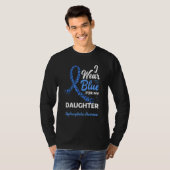 Ich trage Blau für meine Tochter Hydrocephalus Awa T-Shirt (Vorne ganz)