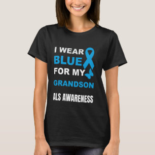 ICH TRAGE BLAU FÜR MEINEN ENKEL ALS AUFKLÄRUNG T-Shirt