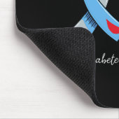 Ich trage Blau für meinen Schwestermonat Mousepad (Ecke)