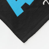 Ich trage Blau für meinen Sohn Autismus Bewusstsei Fleecedecke (Ecke)