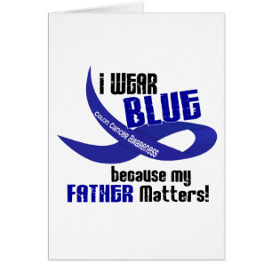 Ich trage Blau für meinen Vater 33 DARMKREBS
