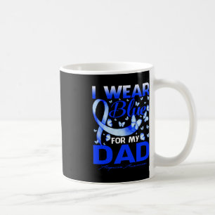 Ich trage Blau für meinen Vater Alopezie Bewusstse Kaffeetasse