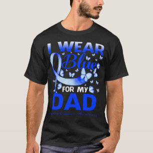 Ich trage Blau für meinen VATER Darmkrebs-Bewussts T-Shirt