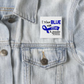 Ich trage Blau für mich 42 Ankylosing Spondylitis Button (Beispiel)