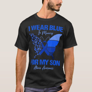 Ich trage Blau im Gedächtnis für meine Son Ataxia T-Shirt
