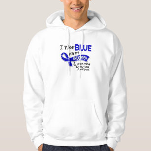 Ich trage blaue Tochter 42 Ankylosing Spondylitis Hoodie