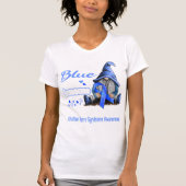 Ich trage Blauer Guillain-Barre-Syndrom T-Shirt (Vorderseite)