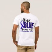 Ich trage blaues rheumatische Arthritis RA der T-Shirt (Schwarz voll)