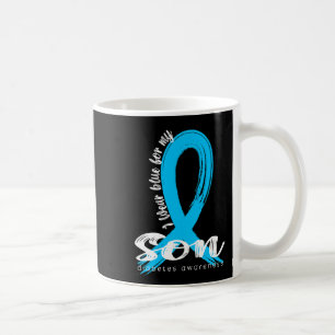 Ich trage Blue für meinen Sohn Diabetes Awareness  Kaffeetasse