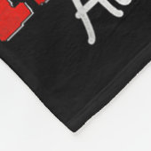 Ich trage Blues für meinen Sohn Autismus Bewusstse Fleecedecke (Ecke)