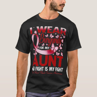 Ich trage Burdy für meine Tante Oral Head Neck Awa T-Shirt