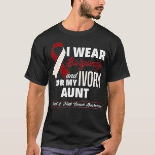 Ich trage Burdy & Ivory für meine Tante Kopf- und  T-Shirt