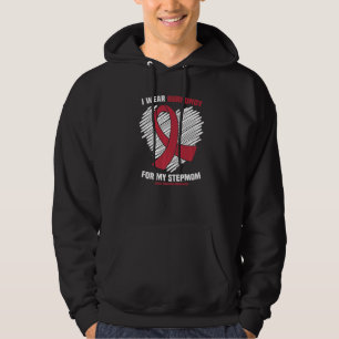 Ich trage Burgundy für meine Stepmutter Gehirnaneu Hoodie