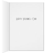 Ich trage das Bullseye mit dir! Darts Valentine (Innen (Rechts))