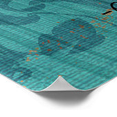 Ich trage dein Herz mit meinem Gedicht Poster (Ecke)