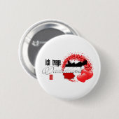 Ich trage Deutschland im Herzen Button (Vorne & Hinten)