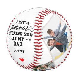 Ich trage dich als meinen Vater bei Homerun | Vate Baseball