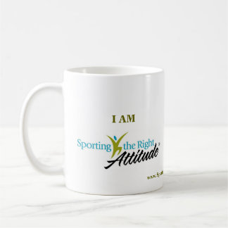 ICH trage die rechte Haltung zur Schau Kaffeetasse