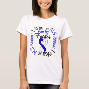Ich trage ein ALS-Band für meinen Vater T-Shirt