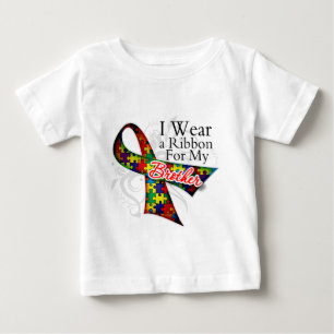 Ich trage ein Band für meinen Bruder - Aufklärung Baby T-shirt