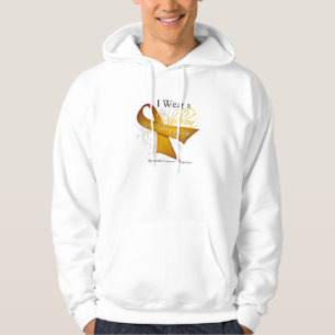 Ich trage ein Band für meinen Held - Anhang-Krebs Hoodie