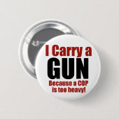 Ich trage ein Gewehr Button (Vorne & Hinten)