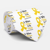 Ich trage einen Band für meinen Helden - Krebs im Krawatte (Gerollt)