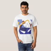 Ich trage einen Sax T-Shirt (Vorne ganz)