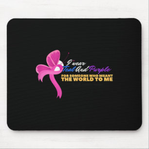 Ich trage für jemanden, der das weltweite Suizidpr Mousepad
