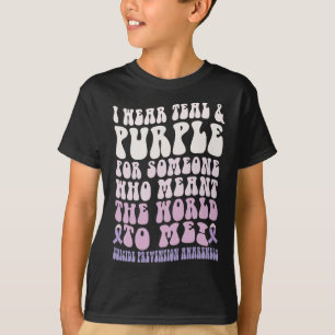 Ich trage für jemanden, der World to Me Suizid bed T-Shirt