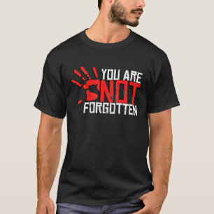 Ich trage für meine Schwester American Mmiw Hand S T-Shirt