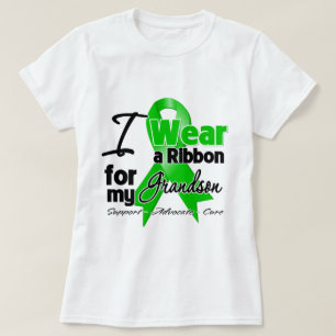 Ich trage für meinen Enkel eine grüne Schleife T-Shirt