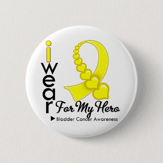 Ich trage für meinen Helden eine Blasenkarzinom-Sc Button (Vorderseite)