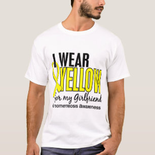 Ich trage Gelb für meinen Freundin10 Endometriosi T-Shirt