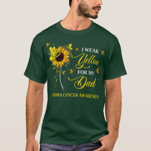 Ich trage Gelb für meinen Vater Sarcoma Krebs Bewu T-Shirt
