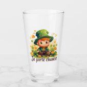 Ich trage Glück Glas (Vorderseite)